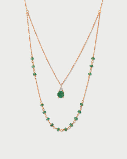 Luxe Emerald Necklace