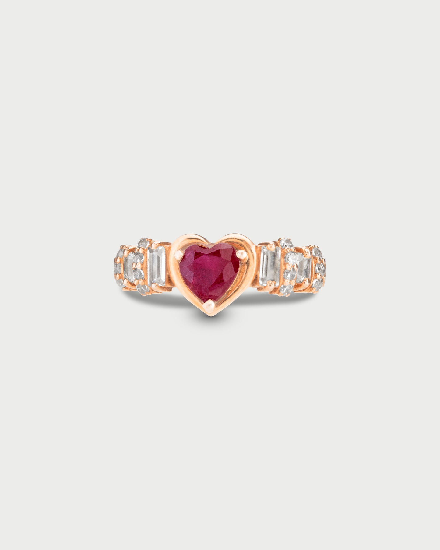 The Ruby Heartfire Ring