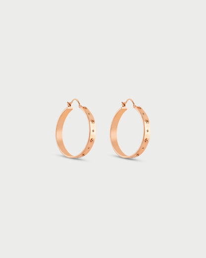 Starlit Hoop Earrings