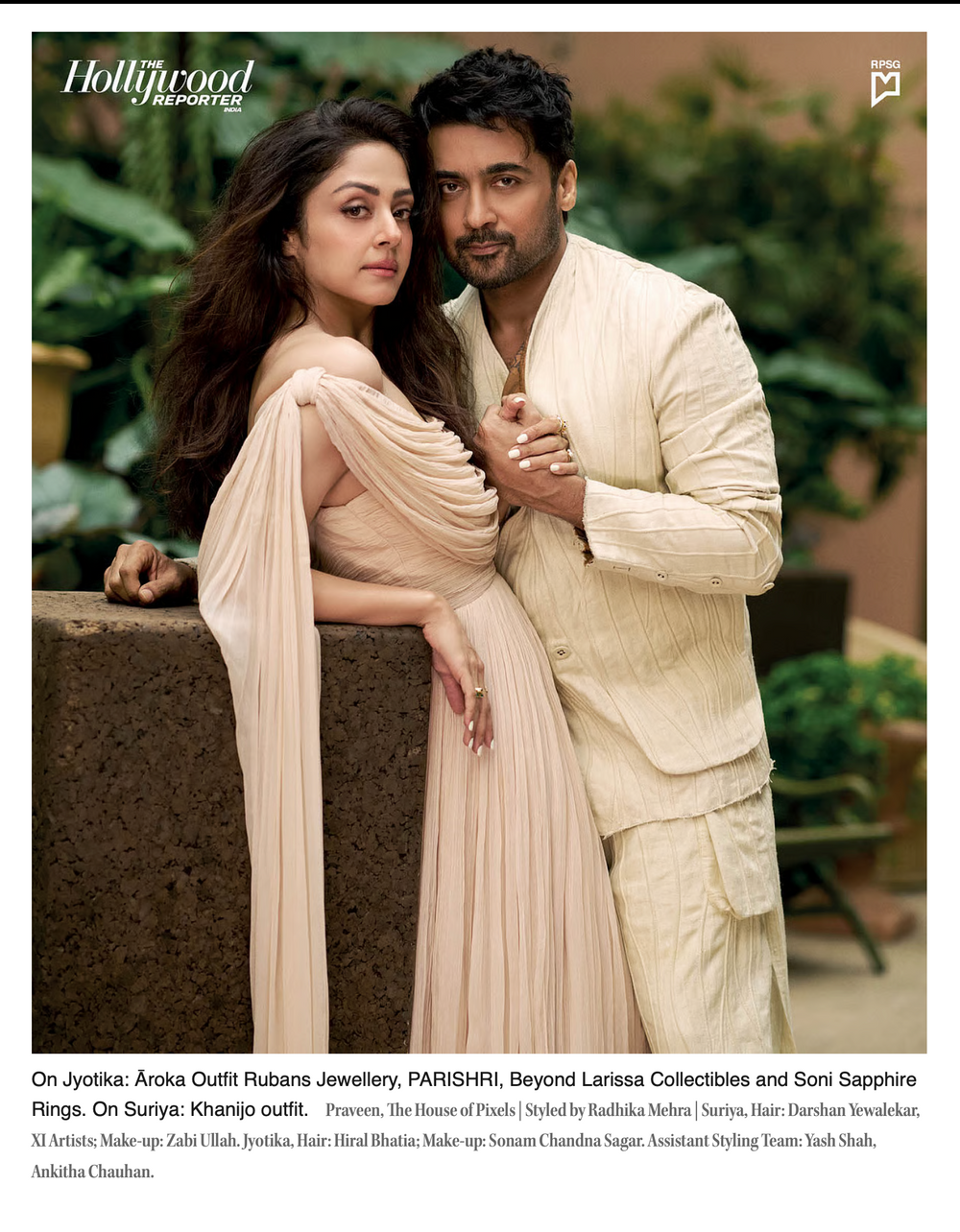 Suriya and Jyotika